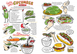 Learn To Make Korean Food With A Charming Graphic Cookbook : The ...