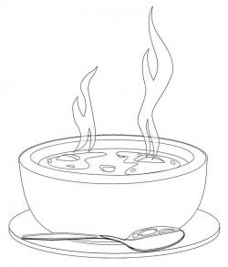bowl of soup drawing - Google Search | porogative | Pinterest ...