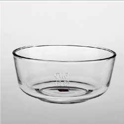 Personalized Engraved Glass Salad Bowl : Chinese Calligraphy Art for ...