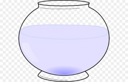 Goldfish Bowl Clip art - water glass png download - 640*579 - Free ...