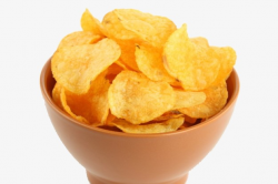 Bowl Of Potato Chips, Potato Chips, Snacks, Eater PNG Image and ...