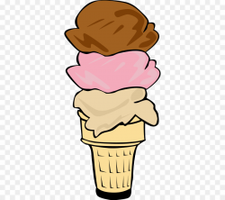 Ice cream cone Chocolate ice cream Sundae - Cartoon Desserts ...