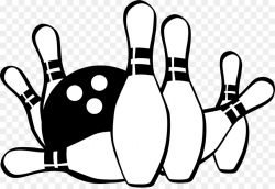 Bowling pin Bowling ball Clip art - bowling png download - 1280*874 ...