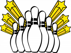Bowling Pins Clipart - cilpart