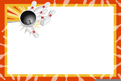 Free Bowling Clipart Border | Free Images at Clker.com - vector clip ...