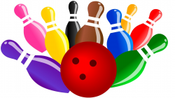 Bowling clipart colorful - Pencil and in color bowling clipart colorful