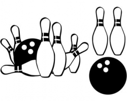 Bowling clipart | Etsy