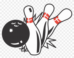Bowling Pins Logo - Bowling Pin And Ball Clip Art, HD Png ...