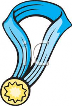 A Sports Medal - Royalty Free Clipart Picture