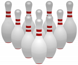 Bowling Pins PNG Clipart - Best WEB Clipart