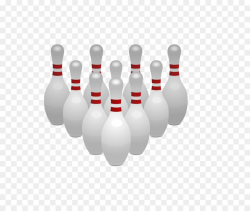 Bowling pin Bowling ball Clip art - Bowling cartoon png download ...