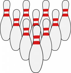 28+ Collection of Ten Pin Bowling Clipart Free | High quality, free ...