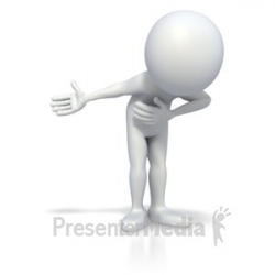 Bow Before Another - Presentation Clipart - Great Clipart for ...