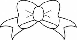 Black And White Bow Clip Art at Clker.com - vector clip art online ...