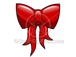 Cartoon Bow Clip Art | Christmas Bow Graphics | Clipart Bow Icon ...
