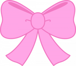 Cute Pink Bow Clipart - Free Clip Art