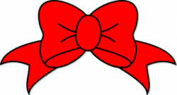 Red Bow Clip Art at Clker.com - vector clip art online, royalty free ...