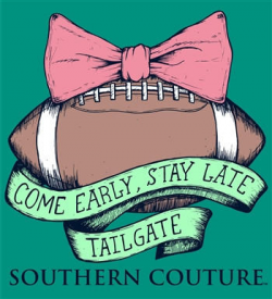 Southern Couture Football Bow Tailgate from Simply Cute Tees