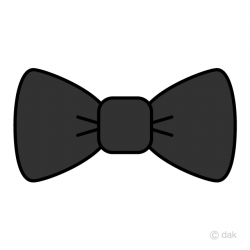 Black Bow Tie Clipart Free Picture｜Illustoon