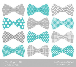 Bow Ties Clipart Bowtie Clip art Aqua Blue by YelloWhaleDesigns ...