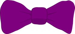 Purple Bowtie Clip Art at Clker.com - vector clip art online ...
