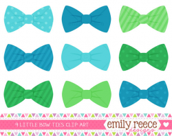 Light Green Bow Tie Clipart