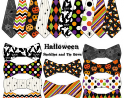 Halloween tie | Etsy