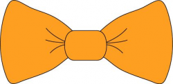 28+ Collection of Orange Bow Tie Clipart | High quality, free ...