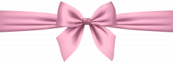 Soft Pink Bow Transparent PNG Clip Art | Gallery Yopriceville ...
