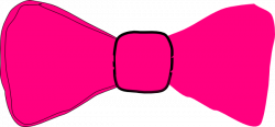 Pink Bow Tie Clip Art at Clker.com - vector clip art online, royalty ...