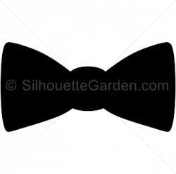 Bow tie silhouette clip art. Download free versions of the image in ...
