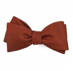 Brown Bow Ties - Taupe Bow Ties - Silk Bow Ties - Men's Silk Bow Ties