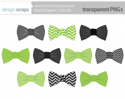Striped Bow Tie Clipart