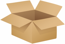 Open Cardboard Box PNG Clip Art - Best WEB Clipart