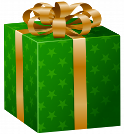 Green Gift Box PNG Clip Art Image | Gallery Yopriceville - High ...
