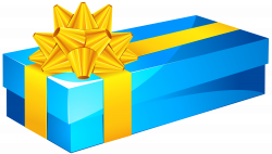Blue Gift Box PNG Clipart - Best WEB Clipart