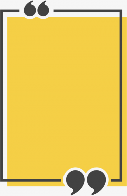Yellow Rectangle Title Box, Vector Png, Yellow Title Box ...