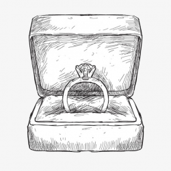Sketch Ring, Ring, Diamond Ring, Box PNG Image and Clipart for Free ...