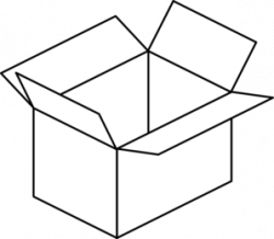 Carton Open Box Clip Art at Clker.com - vector clip art online ...