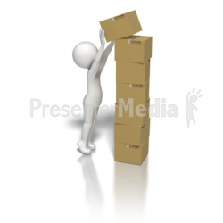Stick Figure Stacking Boxes - 3D Figures - Great Clipart for ...