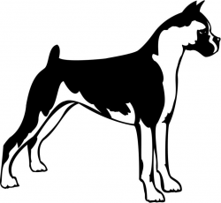 Dog Silhouette Clip Art Black And White at GetDrawings.com | Free ...