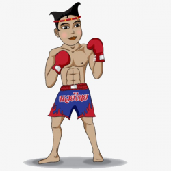 Cartoon Boxer, Boxer, Cartoon Characters, Boxing Gloves PNG Image ...