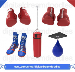 Boxing Clipart, Boxing Clip Art, Boxing Graphic, Boxer Image, Boxing  Picture, Boxing Glove Scrapbook, Punching Bag Picture, Digital Download