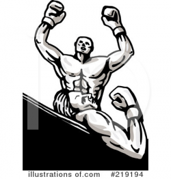 Boxing Clipart #219194 - Illustration by patrimonio