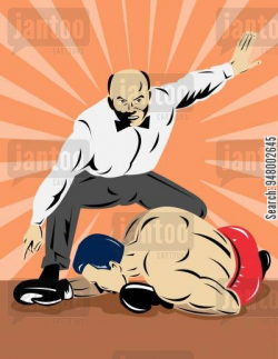 Boxing match. - Jantoo Cartoons -