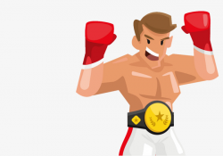 Cartoon Boxer, Boxing Match, Fighting Game, Boxing PNG and Vector ...