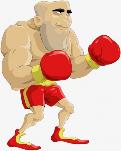 Cartoon Boxer, Cartoon, Boxer, Illustration PNG Image and Clipart ...