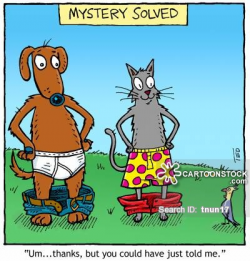 Wearing Underwear Cartoons and Comics - funny pictures from CartoonStock
