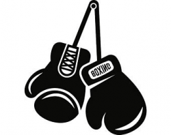 Boxing Logo 3 Gloves Star Fight Fighting Fighter MMA Mixed
