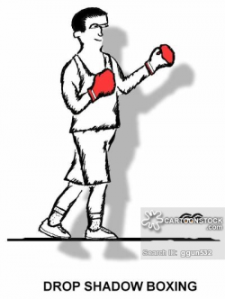 Shadow Boxer Cartoons and Comics - funny pictures from CartoonStock